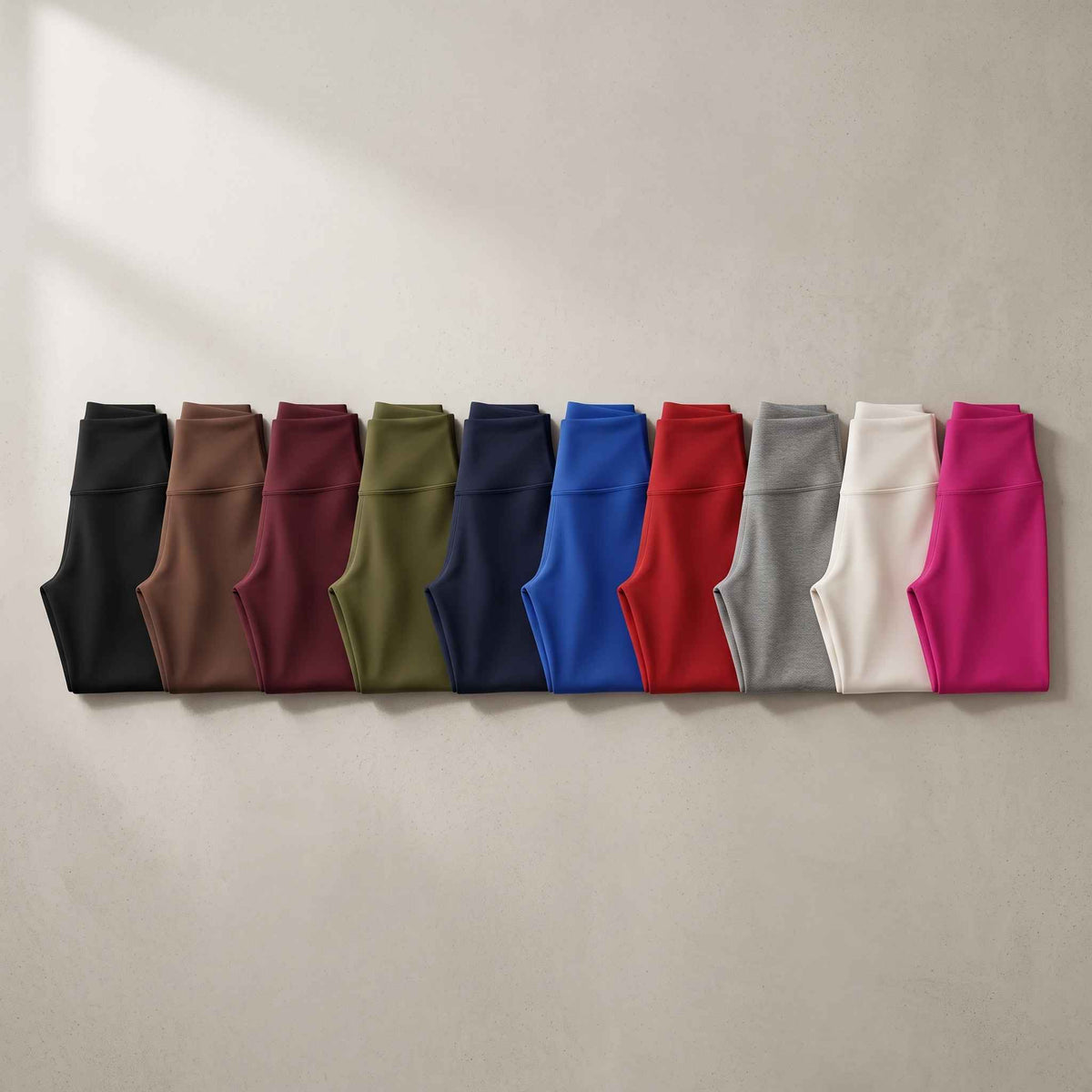 Los 10 tonos de la colección SENZA